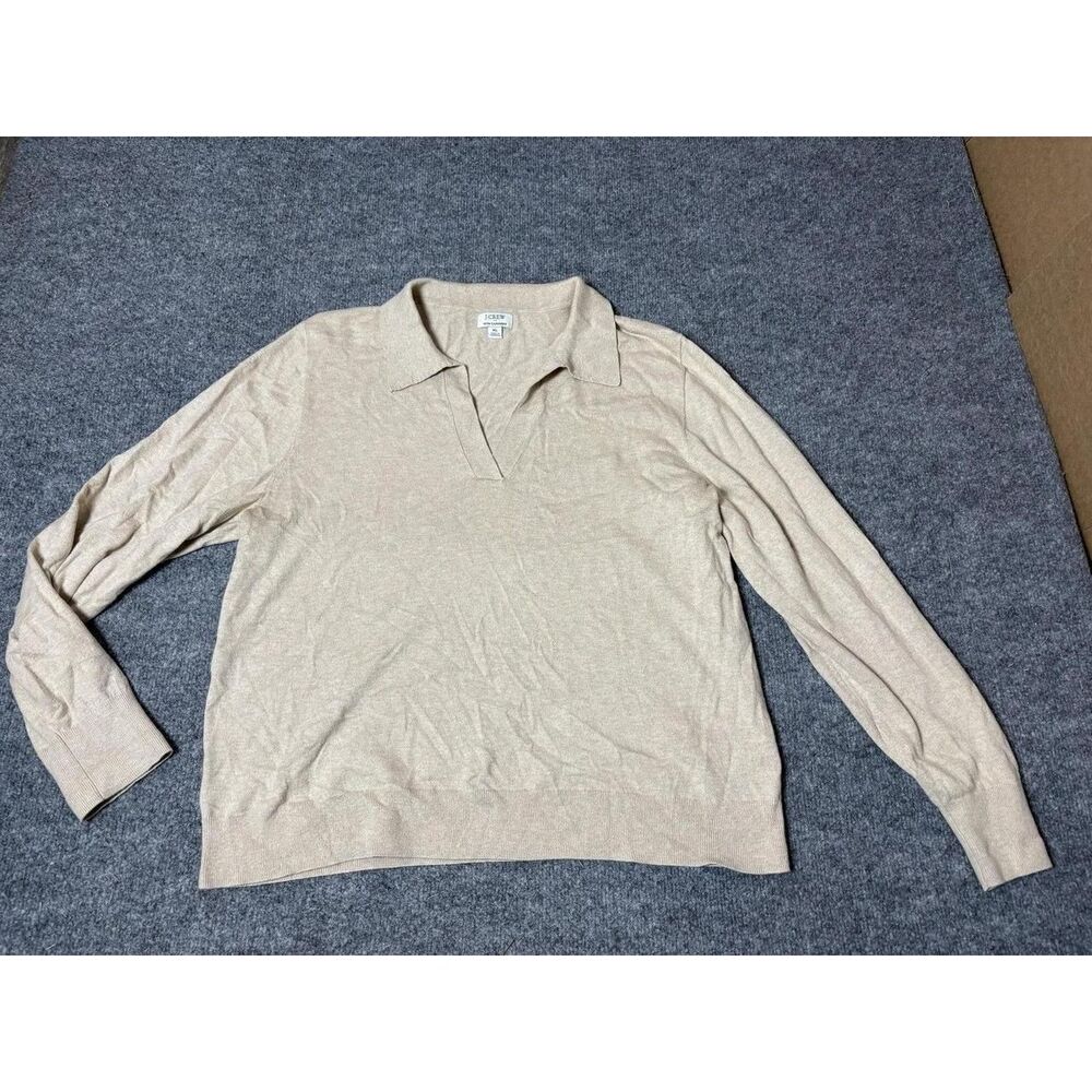 Jcrew Men's Tan Jumper